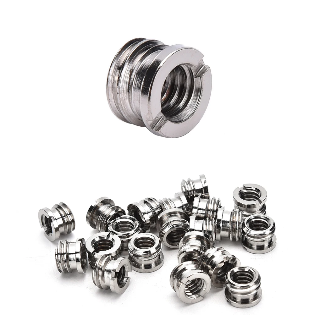 

10pcs Camera Accessories 1/4" To 3/8" Screw Mount Convert Adapter for Tripod Monopod Ballhead DSLR SLR Accessories