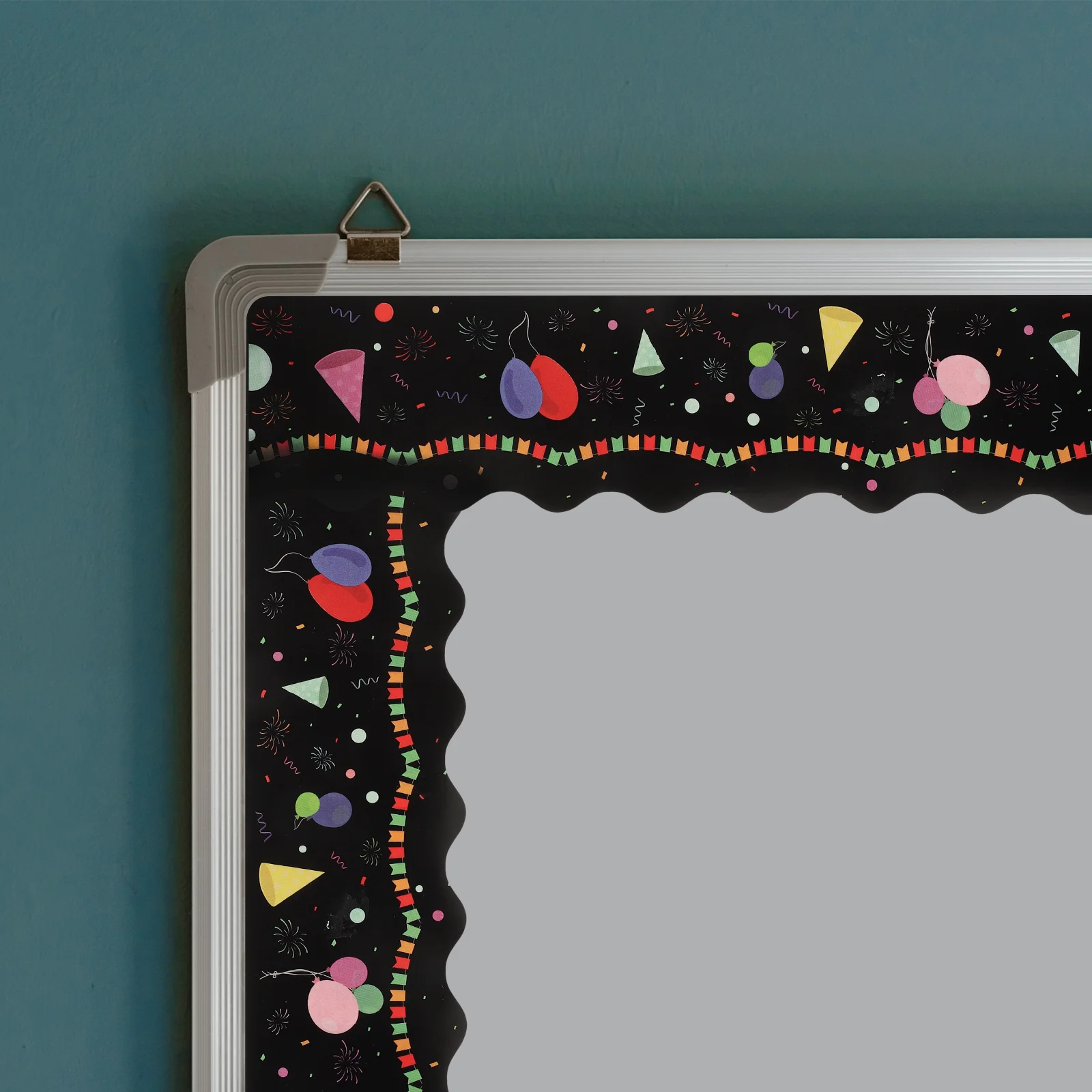 

Mood Lighting Cartoon Pattern Bulletin Board Border Detachable Classroom Supplies Adorable Trim Festival Coated Paper Stickers
