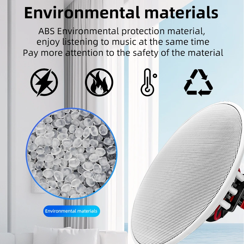 SUMWEE 5-дюймовый потолочный динамик пассивный идеально подходящий для офиса кухни