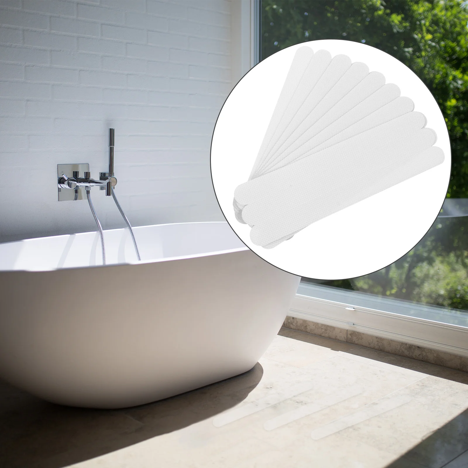 

Stickers Anti Non Shower Bathtub Bath Strips Adhesive Floor Sticker Safety Bathroom Tape Tread Strip Skid Self Grip Tapes Tub