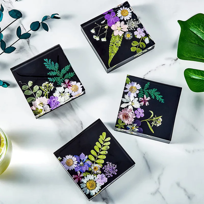 Подставки из смолы круглая искусственная кожа подставка для чашки рукоделие