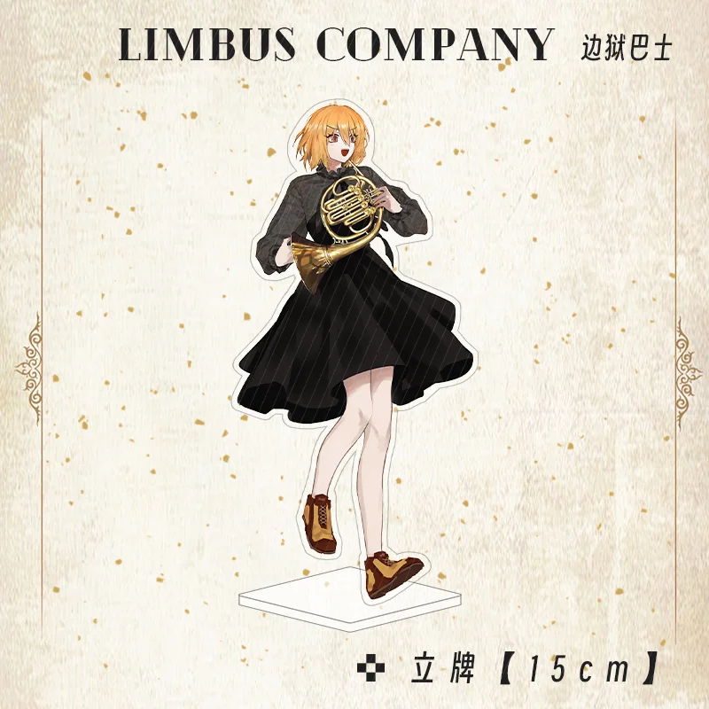 Heathcliff Gregor стоячий аниме брелок Limbus Company мужской для ключей женщин Kawaii фигурка