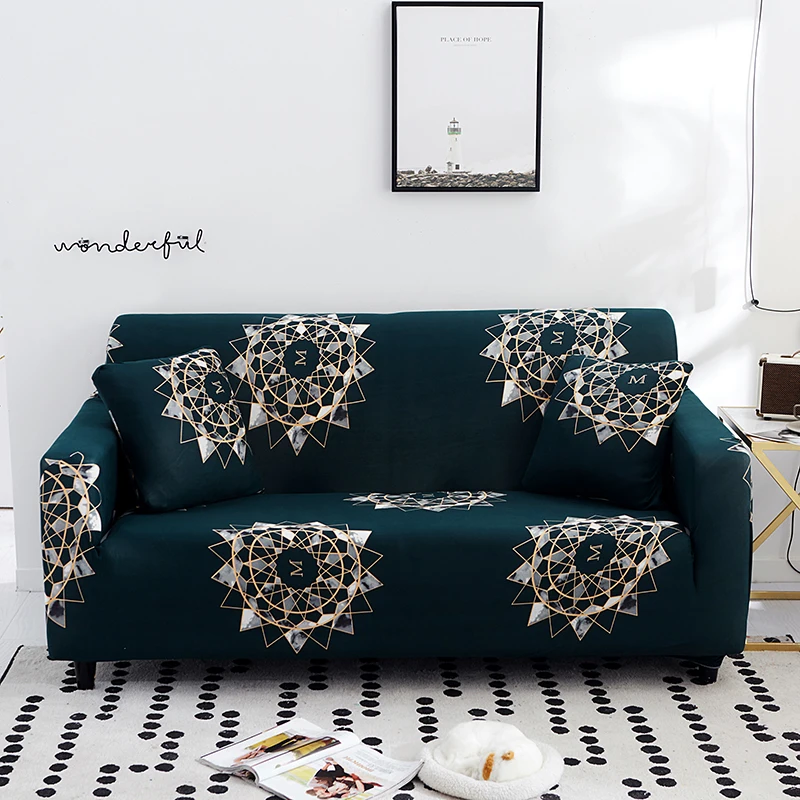 

Stretch Sofa Covers for Living Room Polyester Loveseat Couch Cover 1/2/3/4-seater Arm Chair Cover Furniture Protector