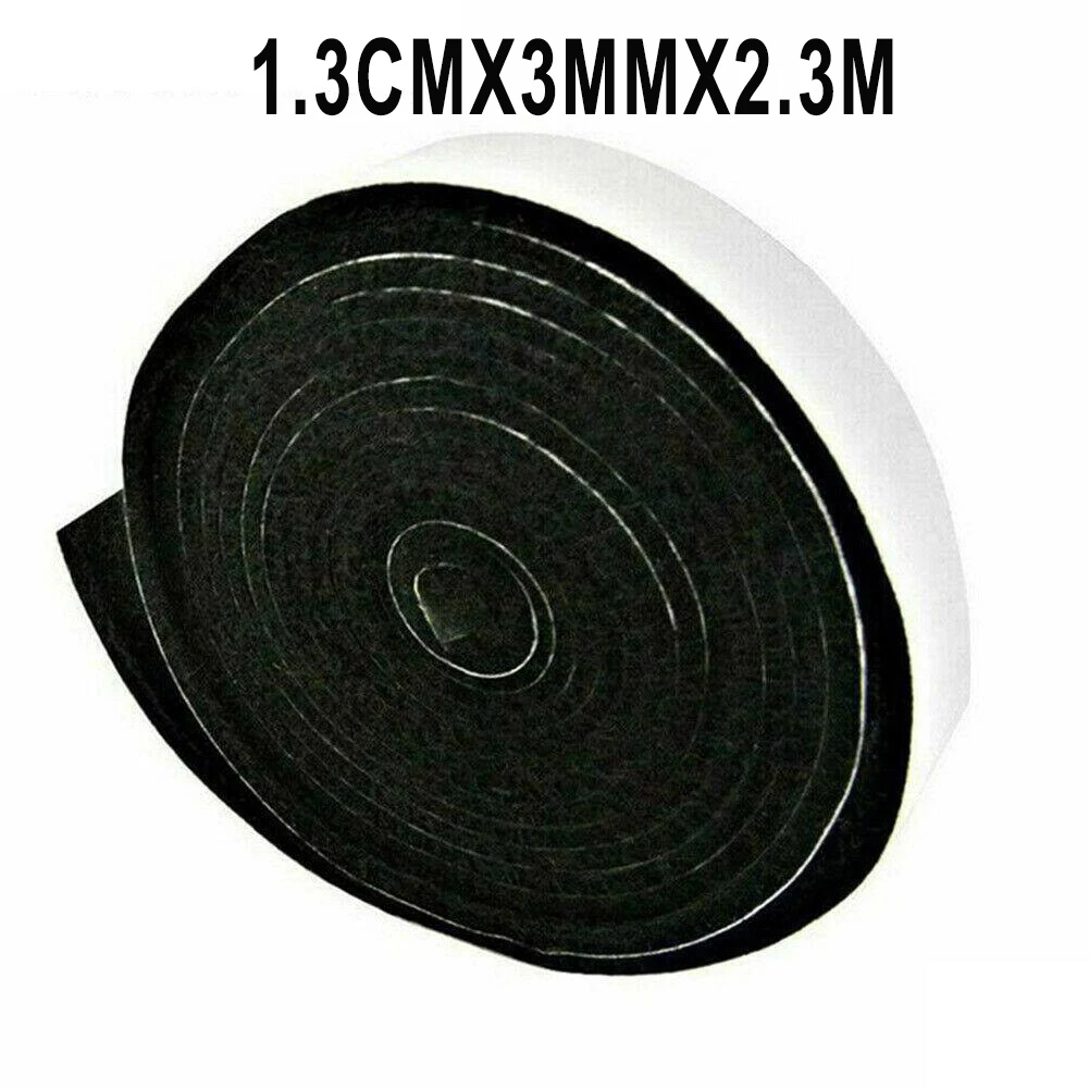 

Sealing Tape High Heat Barbecue Smoker Gasket Resis-Fire Fibre BBQ Door Lid Grill Seal Adhesive Tapes 1.3CM*3MM*2.3M Kitchen