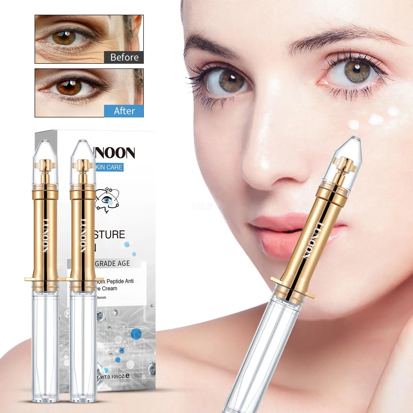 1/2pcs Instant Eye Cream Anti-Wrinkle Anti Aging Skin Care E