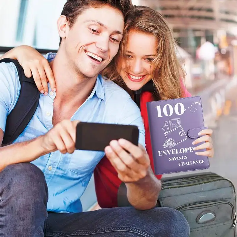 Сбережение денег книга с вызовом A5 бюджетная папка мотивационный процесс