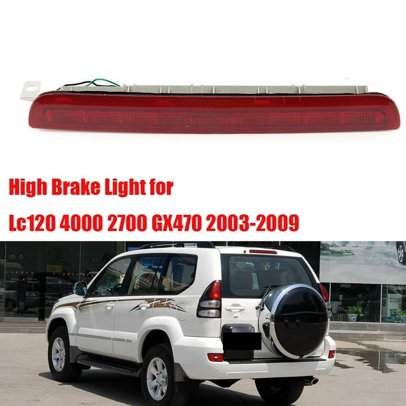 

High Level Brake Light Brake Light High Level Warning Signal Light Auto For Toyota Bardo Prado FJ120 2700 2003-2009