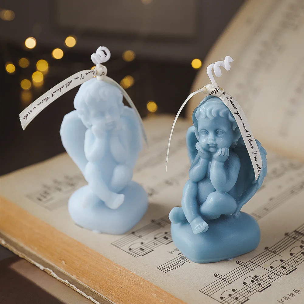 

Mini Scented Candle Little Angel Candles Bulk Wholesale Goddess Decorative Candles