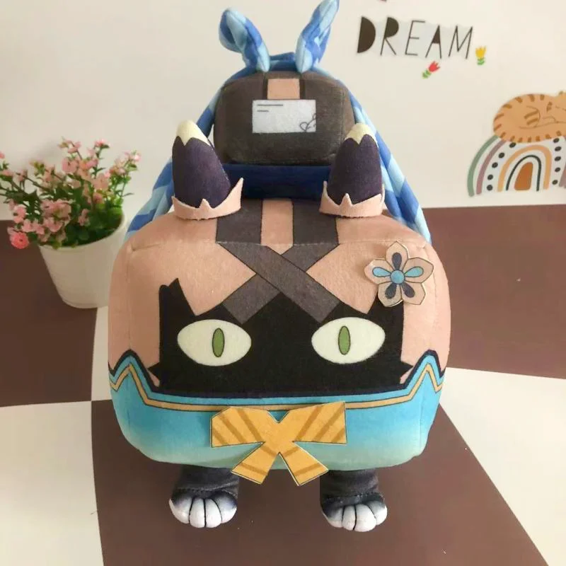 

Мультяшный Genshin Impact Kirara Экспресс коробка подушка кукла игрушка Kawaii Lanaro мультяшный персонаж игра плюшевый детский подарок на день рождения