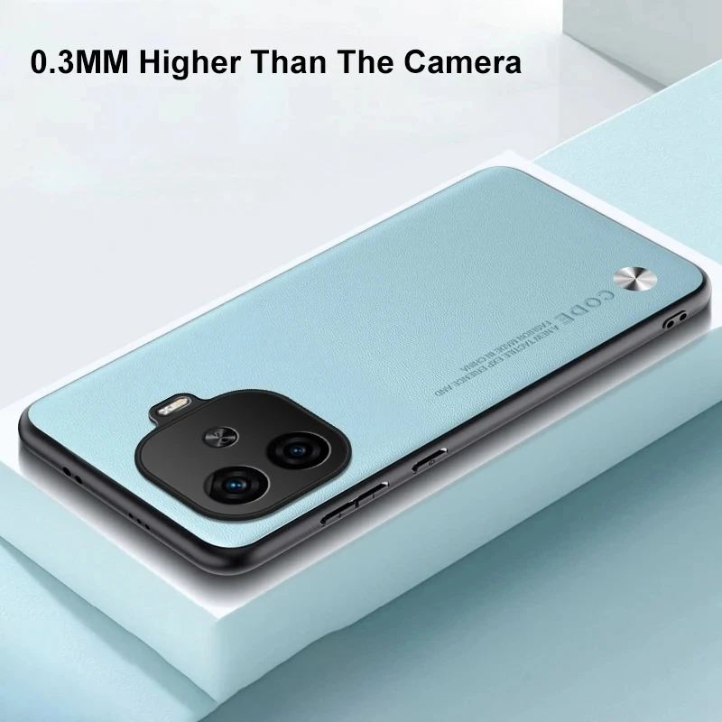 Модная искусственная кожа для Vivo iQOO Z9 чехол силиконовая Противоударная защита