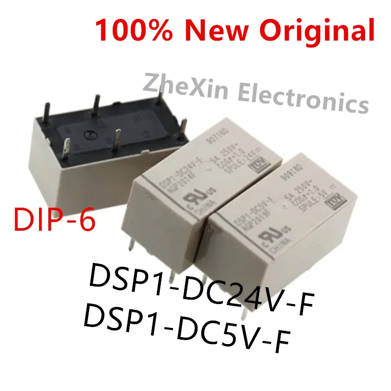 5 шт./партия, Φ, Φ, DSP1-DC24V-F DIP-6 новое оригинальное реле малой мощности