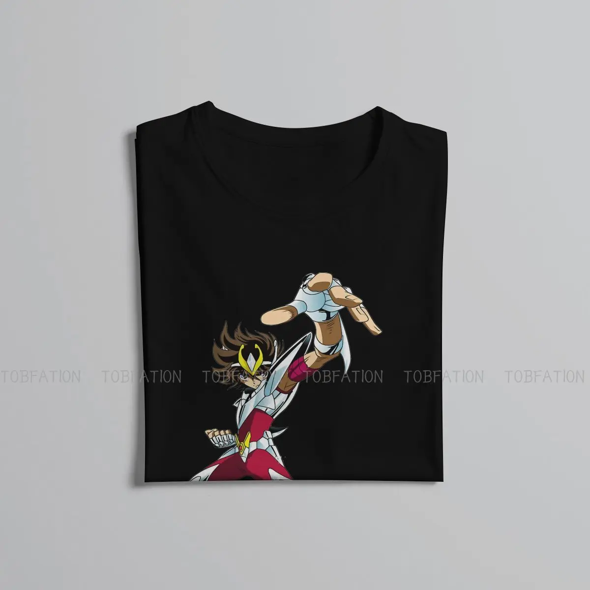 Футболка Pegasus мужская с круглым вырезом топ из 100% хлопка принтом в виде рыцарей