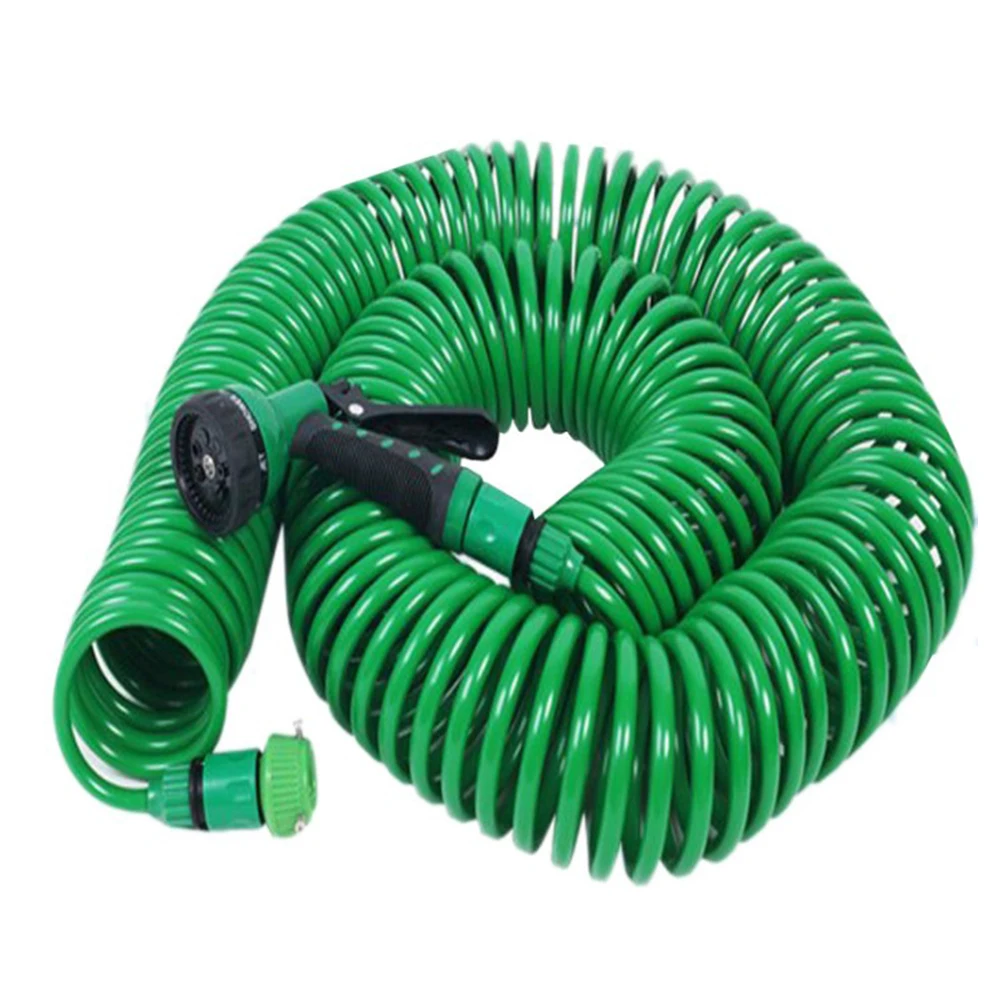 

7.5/15/30m Plastic EVA Garden Telescopic Spring Tube Multifunctional Car Wash Water Spray Sprinkler