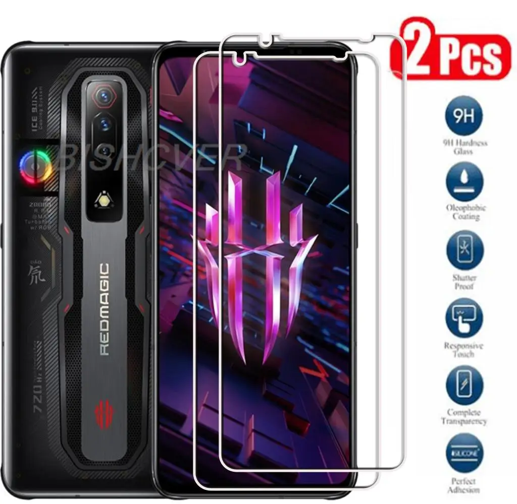Закаленное стекло для ZTE Nubia Red Magic 7S 7 6,8 дюймов, защитная пленка для экрана RedMagic7 Magic7, стекло для телефона
