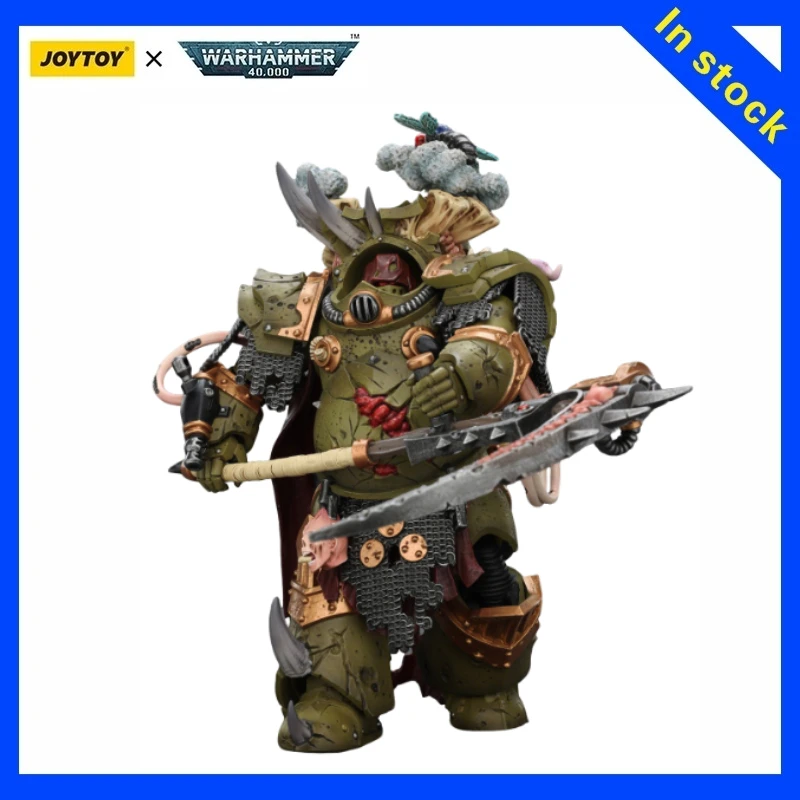 Фото 【ZW】JOYTOY Warhammer 40K 1/18 Фигурка Death Guard Deathshroud Terminator 1 №5
