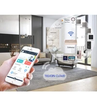 new smart home system lock mini tourh screen smart switch zigbee tuya wifi home automation kit