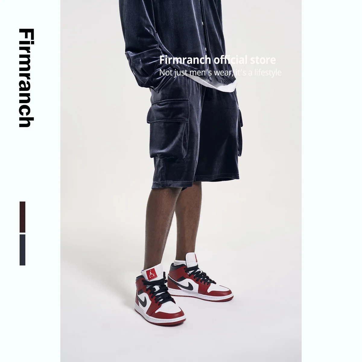 

Уличные новости 2023, высокие бархатные короткие мужские/женские повседневные винтажные свободные брюки Baggys GL, стильные модные