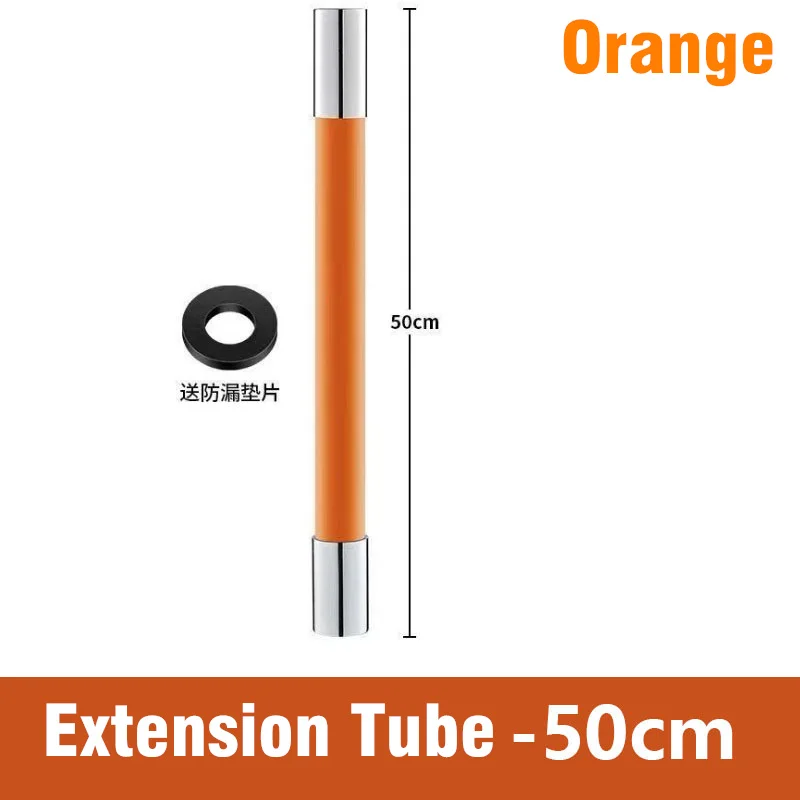 

Удлинитель шланга для смесителя 360° из меди/нержавеющей стали/силикона