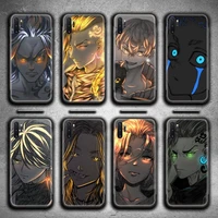 tokyo revengers glow art phone case for samsung galaxy note20 ultra 7 8 9 10 plus lite m51 m21 m31s j8 2018 prime