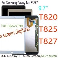 aaaaa tested for samsung galaxy tab s3 9 7 t820 t825 t827 lcd display touch screen digitizer sensors full assembly replacement