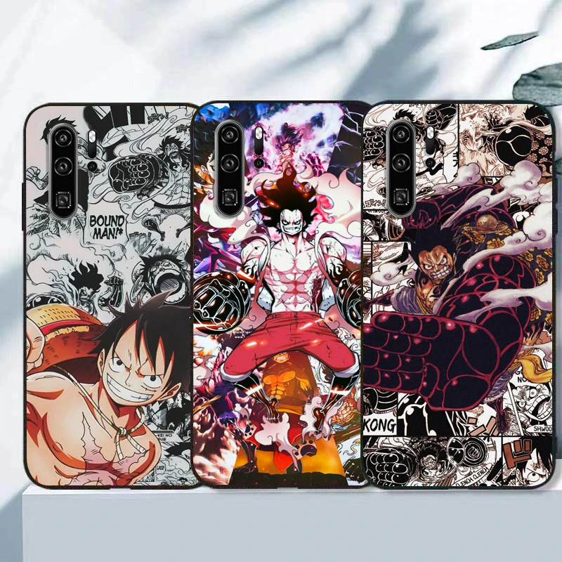 

ONE PIECE Japanese Cartoon Phone Cases For Huawei Honor Y6 Y7 2019 Y9 2018 Y9 Prime 2019 Y9 2019 Y9A Back Cover Coque Carcasa