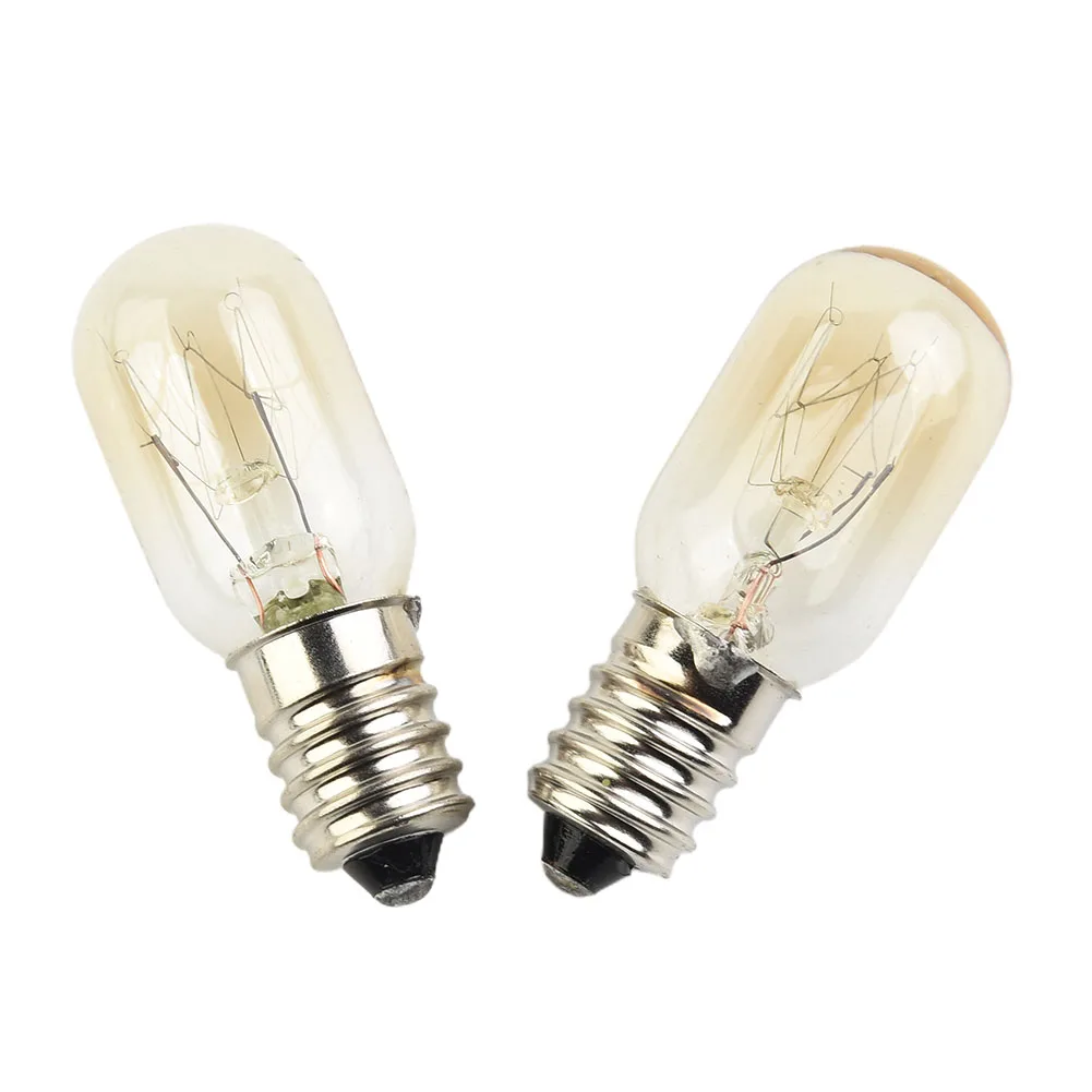 

E14 Salt Lamp Bulbs 15W Light Bulbs 240V Bright Lighting Globe Bulb Long Service Life Microwave Bulbs 2700K Glass