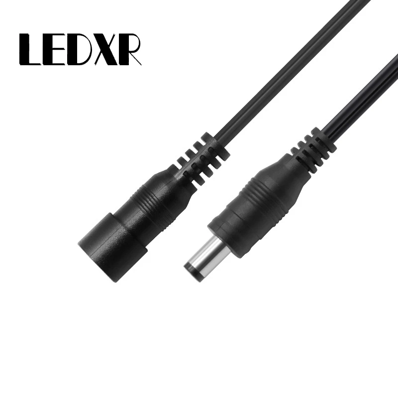 

5pcs DC connection power cord 5.5*2.1 male and female pure copper wire is suitable for a variety of electronic equipment
