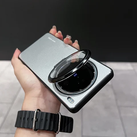Чехол для VIVO X200 Pro MINI, матовый металлический кронштейн для объектива, чехол для телефона VIVo X 200 Pro, защита камеры, противоударный бампер