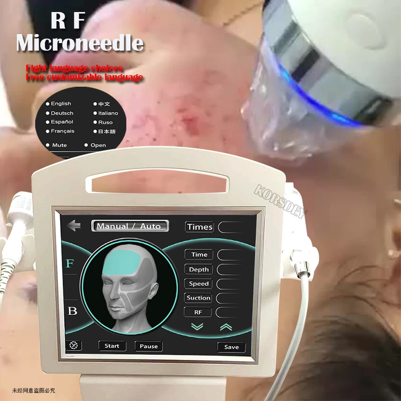 

KORSDEYSecret RF Face Acne Marks Portable Fractional Microneedle RF Skin Tightening Rejuvenation Radio Frequency Scars Treatment