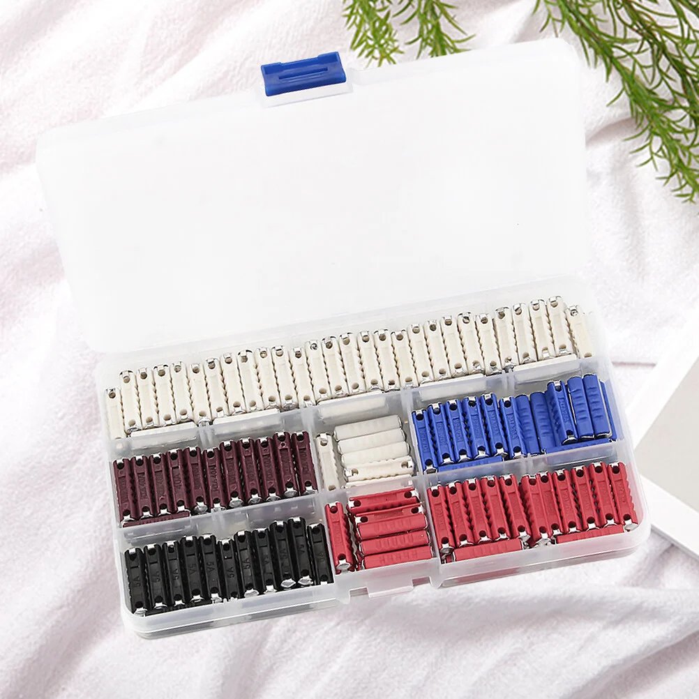 

200Pcs Environmental Protection Car Torpedo Fuse Car Fuse Box for Automobile Vehicle