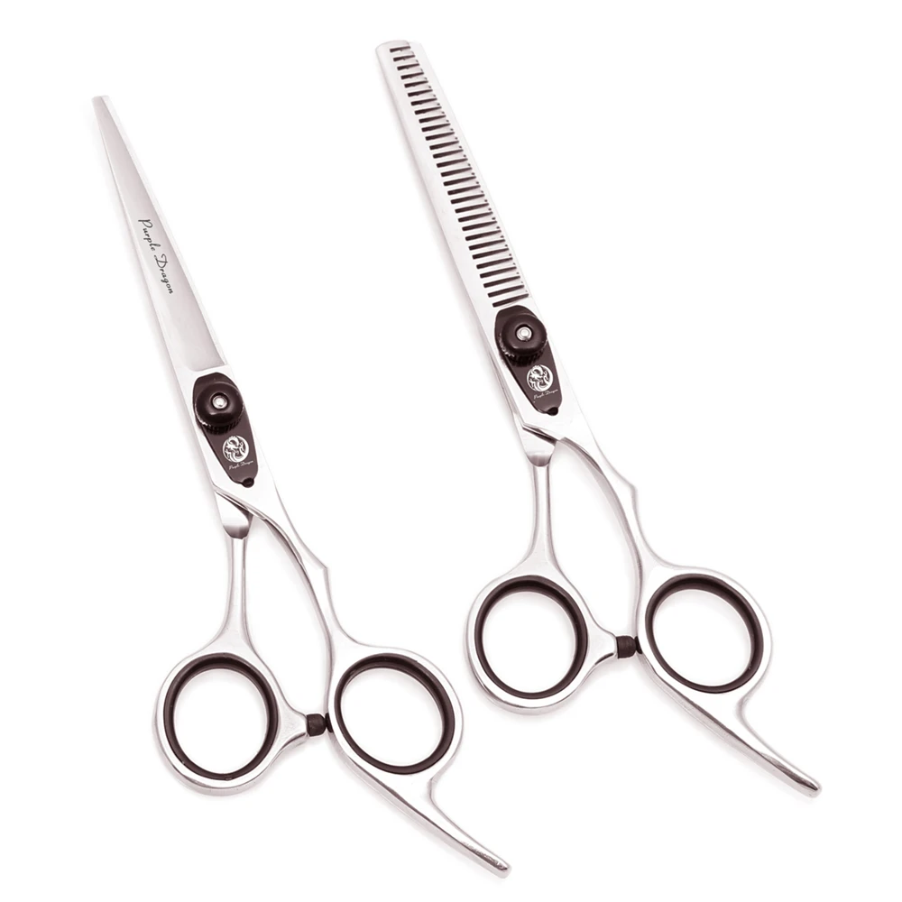 

Ножницы для стрижки волос 6 дюймов, фиолетовый дракон, оригинальные ножницы JP из нержавеющей стали для филировки и стрижки, парикмахерские н...