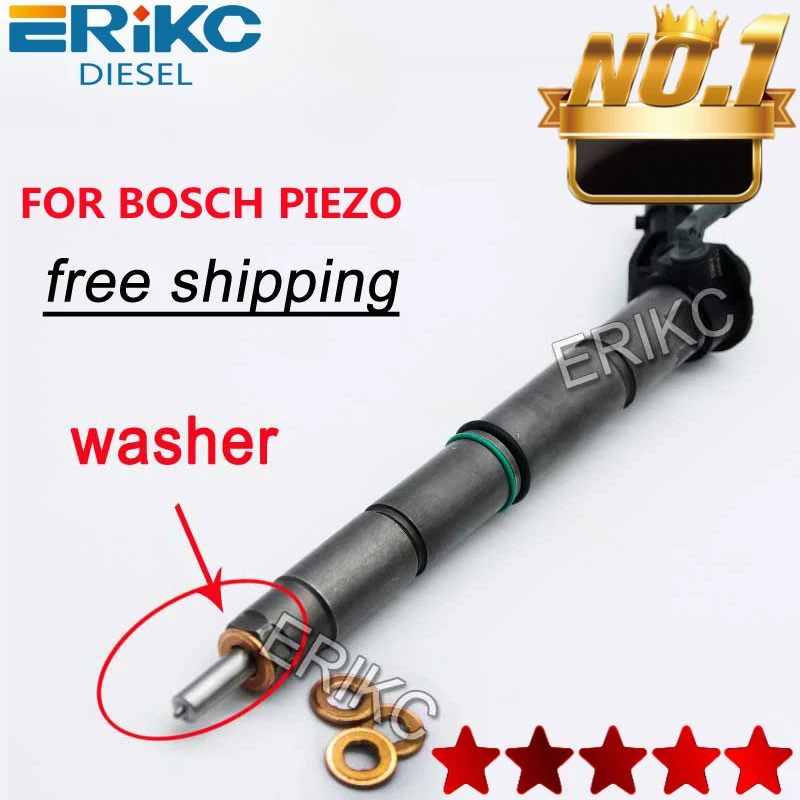 ERIKC F00VP01004 E 1023501 Форсунка медная шайба теплозащитный экран размер толщины 1 5 мм