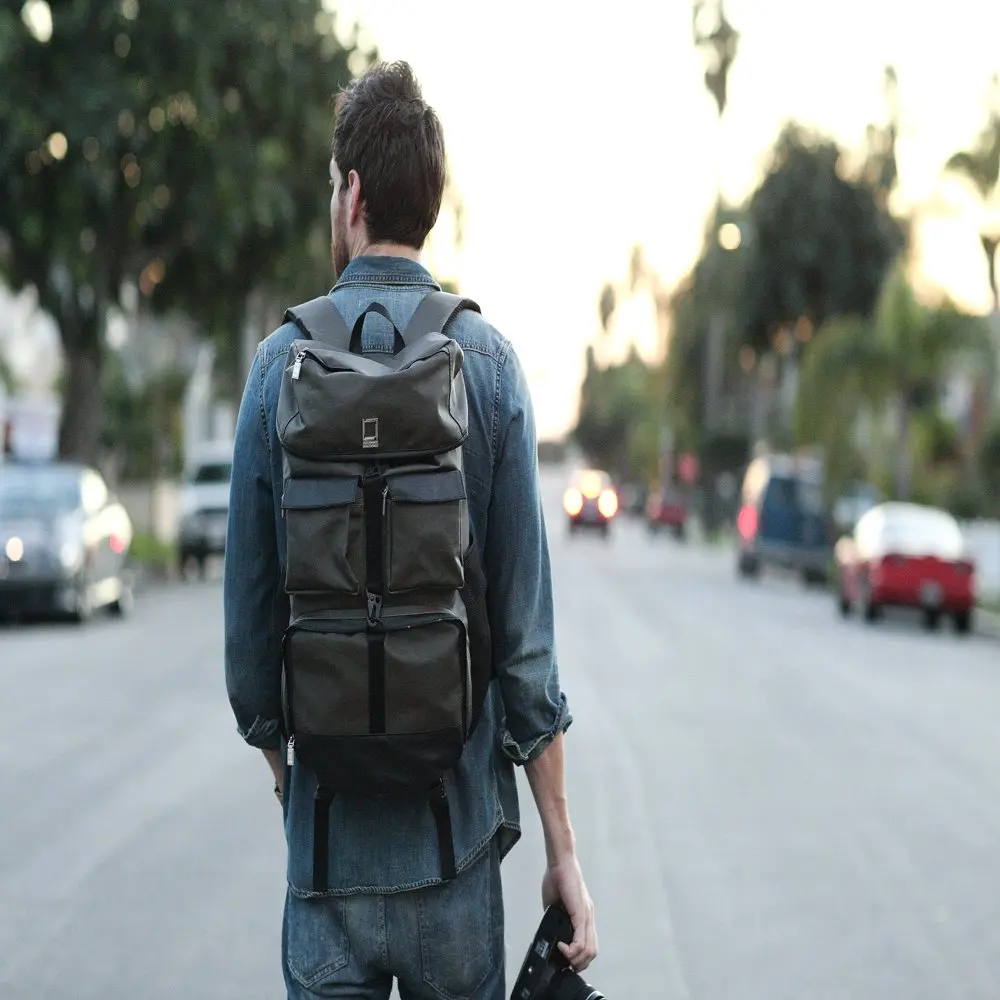 Twill Canvas Travel Backpack