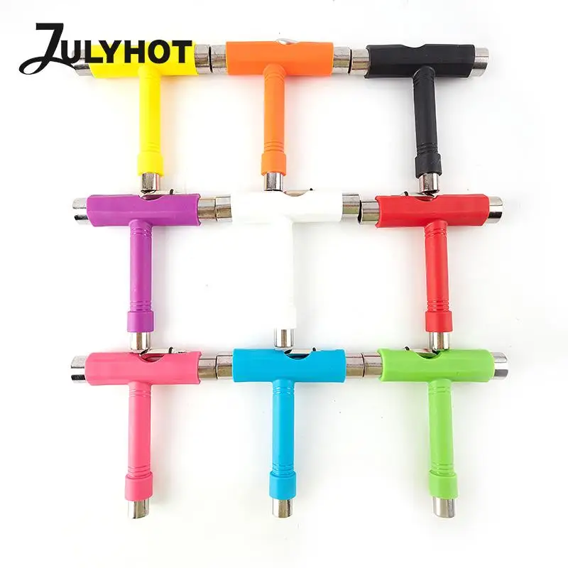 

All-in-one T-type Skate Tool Multi-functional Skateboard Adjusting T-tool