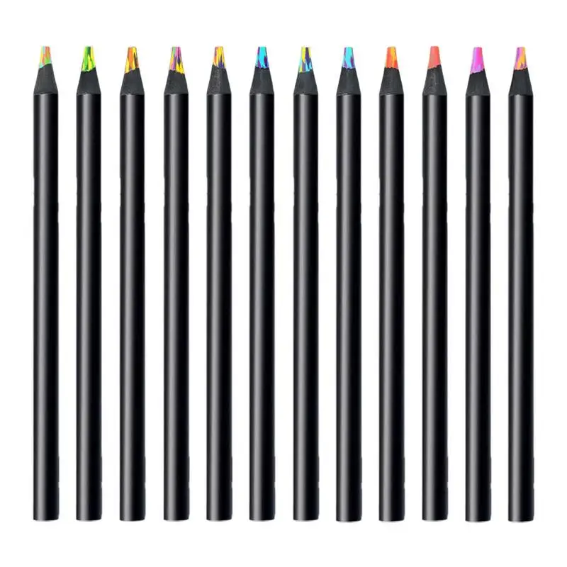 S Cool Pencils For Kids Fancy Pencils For Kids Develop Children's Imagination Solid Wood Multiple Color Foster
