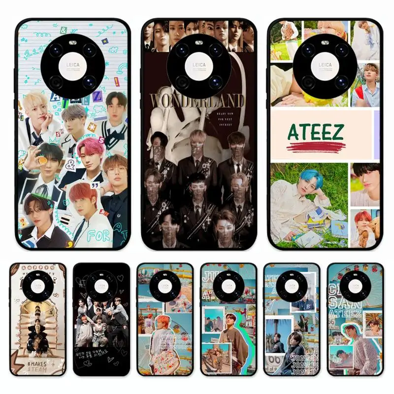 

Ateez Kpop song mingi Phone Case for Huawei Mate 20 10 9 40 30 lite pro X Nova 2 3i 7se