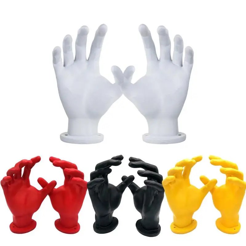 

Hand Figurine Decor Resin Retro Aesthetic Art Sculpture Jewelry Display Rack Shelf Aesthetic Home Ornament For Living Room