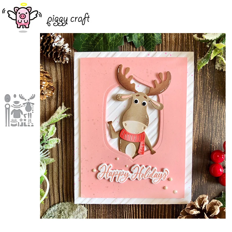 Копилка ремесло металлические штампы форма для резки рождественский свитер