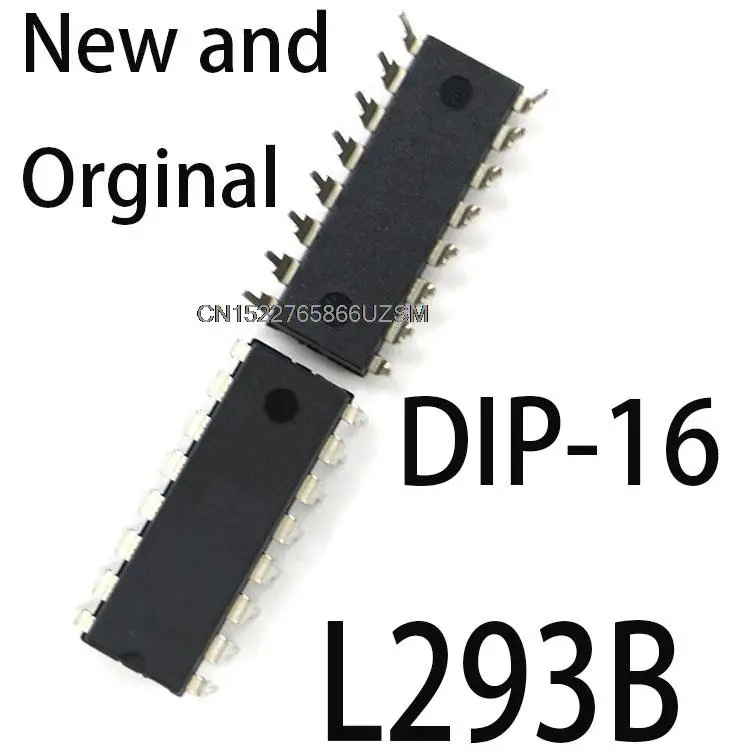 5 шт. новые и оригинальные DIP16 L293 DIP 293B DIP-16 L293B |