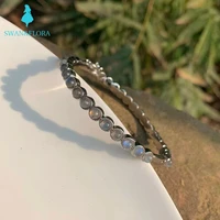 11mm natural moonstone bracelet woman man wealthy jewelry aaaaa