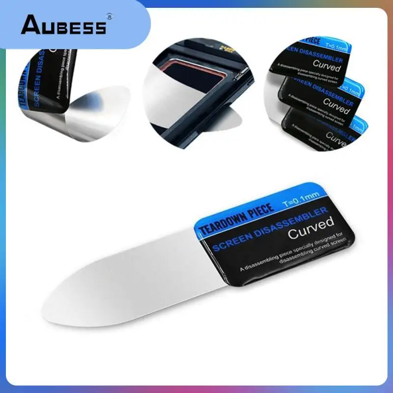 

Disassemble Tool Screen Opening Repairing Tools 1pcs Curved Screen Opener Pry Spudger Flexible Opening Pry Card Ultra Thin