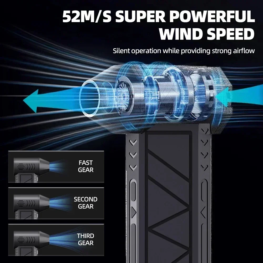 Мини-воздуходувка 130000 об/мин