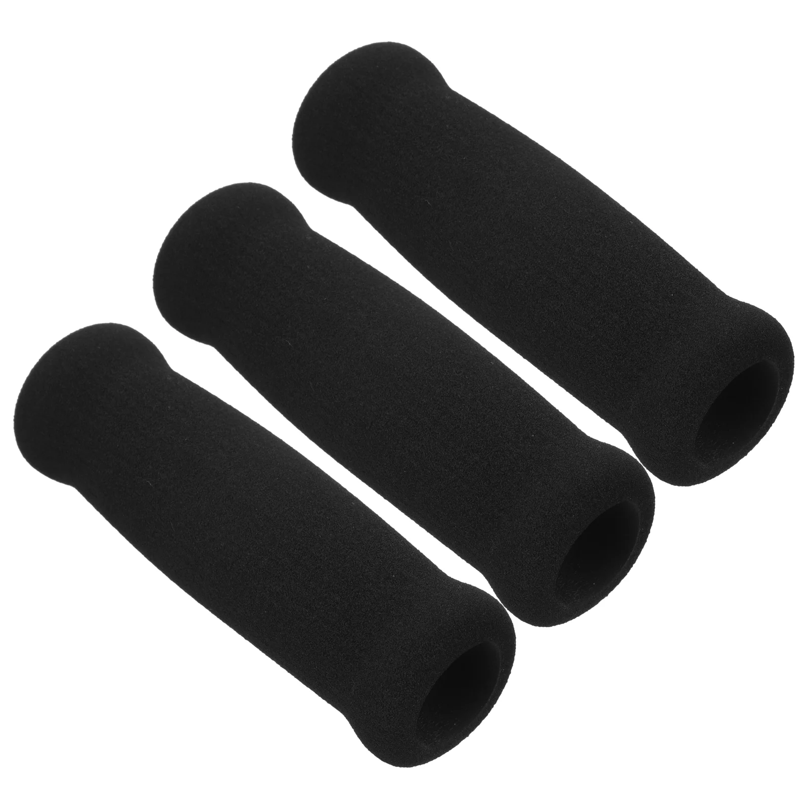 

3 Pcs Crutch Handle Grips Elderly Chair Crutches Thicken Nonslip Cane Cover Parts Orthopedic