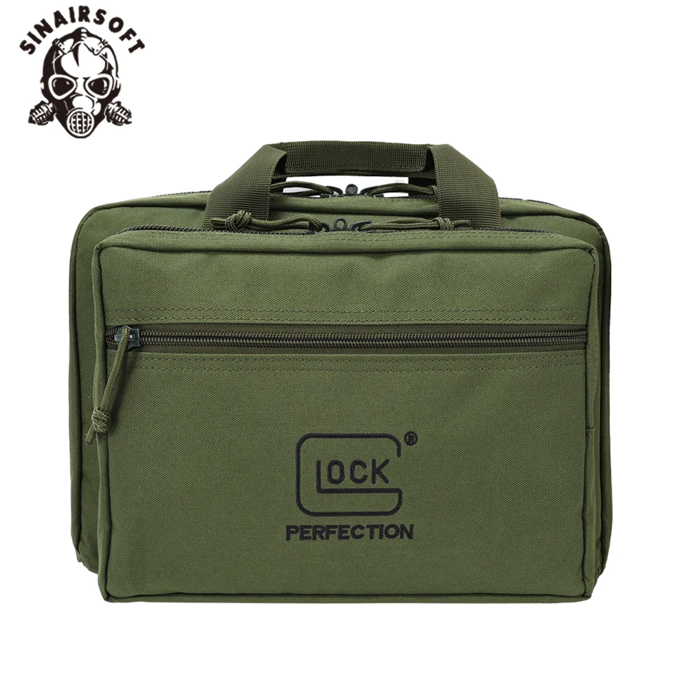 Тактический пистолет портативная сумка для хранения двойная пистолета чехол