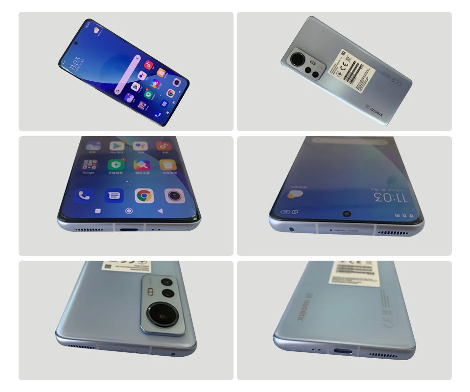 Najtaniej Wersja Globalna Xiaomi 12X 8GB 128GB/8GB 256GB NFC 5G Smartphone Snapdragon 870 120Hz 6.28