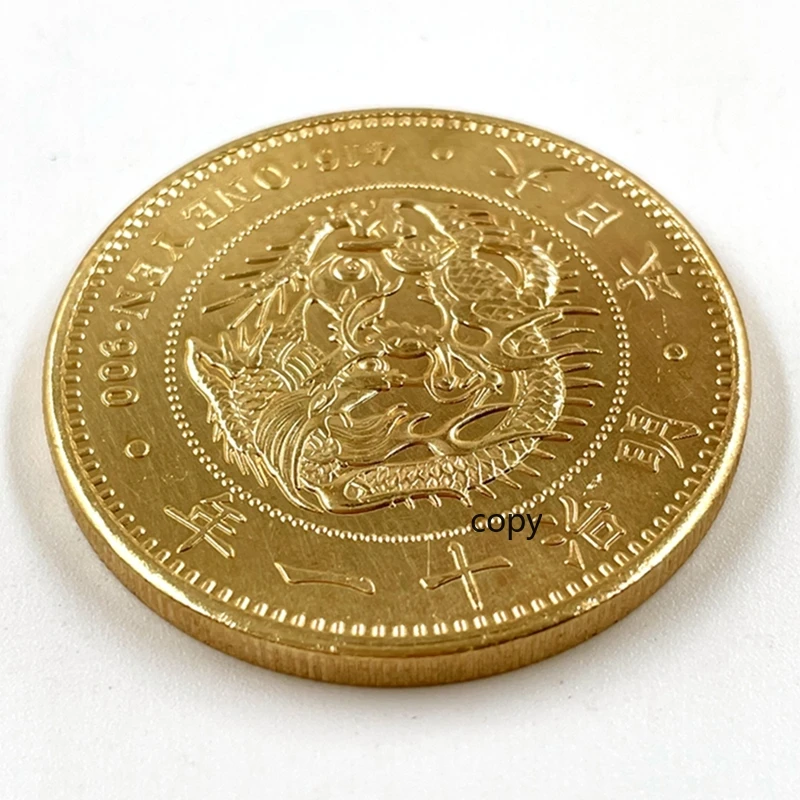 

Japan Meiji Different Years Gold Old 1 Real Coin Purses Clearance Offers Poker DECOR PAINTING Copy Coins