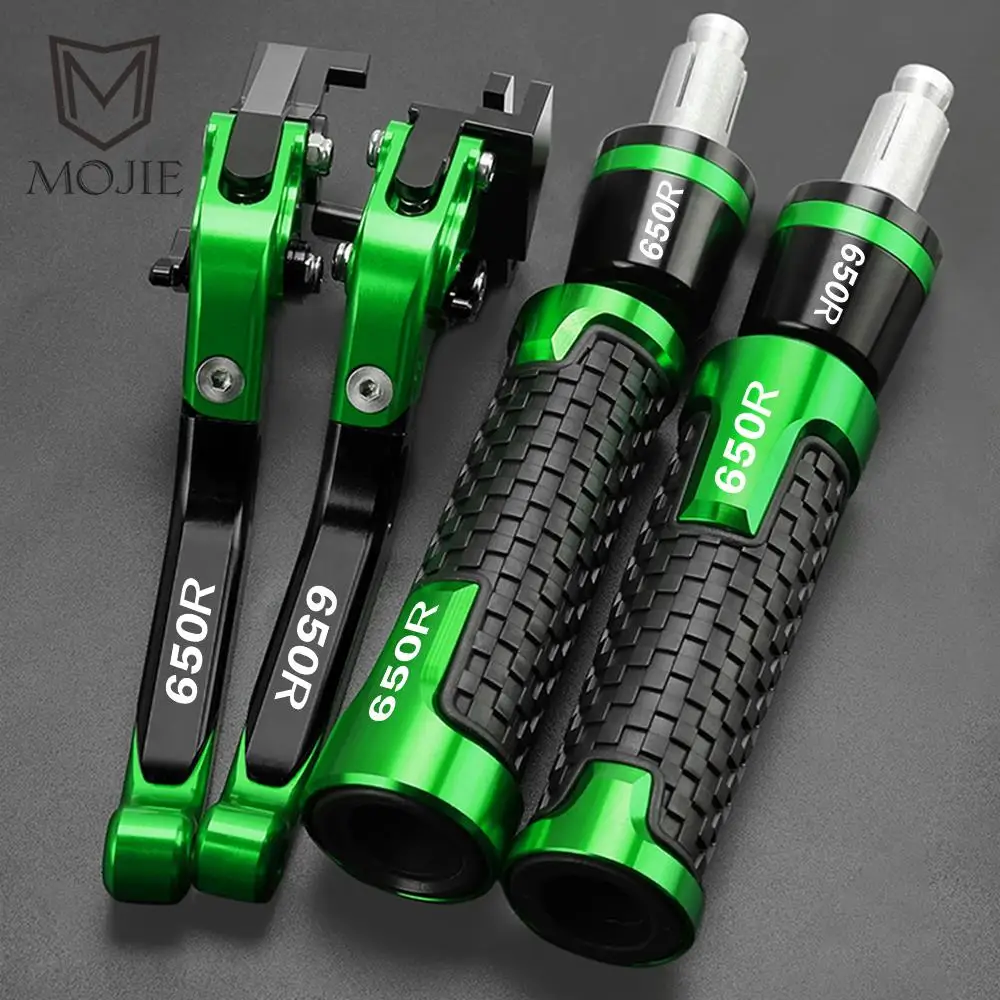 

Motorcycle Accessories For KAWASAKI NINJA650R NINJA 650R 2006-2008 2007 Adjustable Brake Clutch Levers Handlebar Handle Grip End