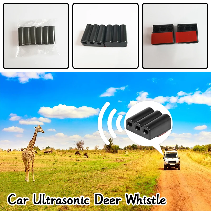 2 шт. пластиковые свистки для оленя 3 отверстия