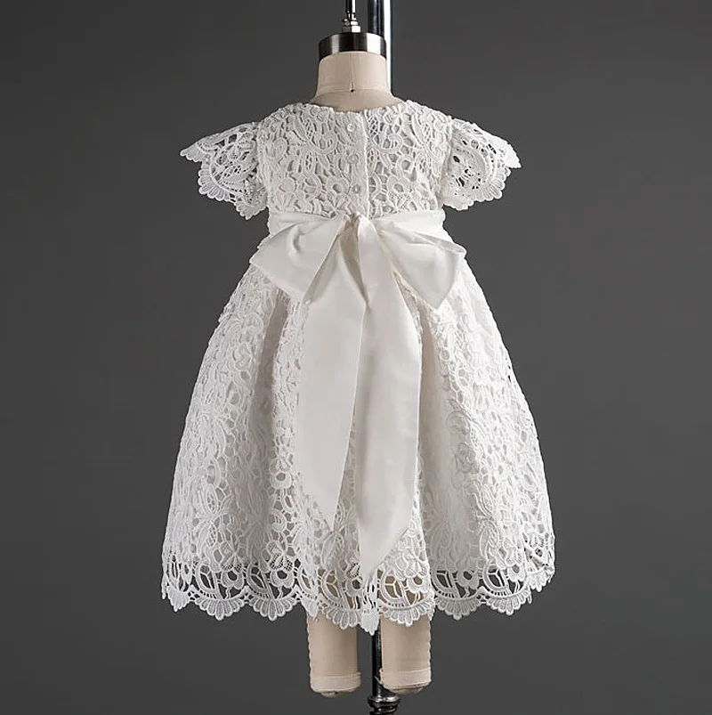 Детское кружевное платье на крестины 1 год день рождения