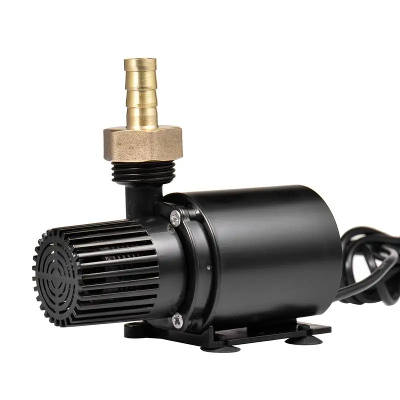 

DC12V Mini Brushless Water Pump 5M 800L/H Adjustable-Speed Quiet Solar Circulation Pump Fountain Aquarium Circulating Pump